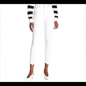 RAG & BONE High Rise Ankle Skinny Jean with raw hem - style no. W1566M595WTM